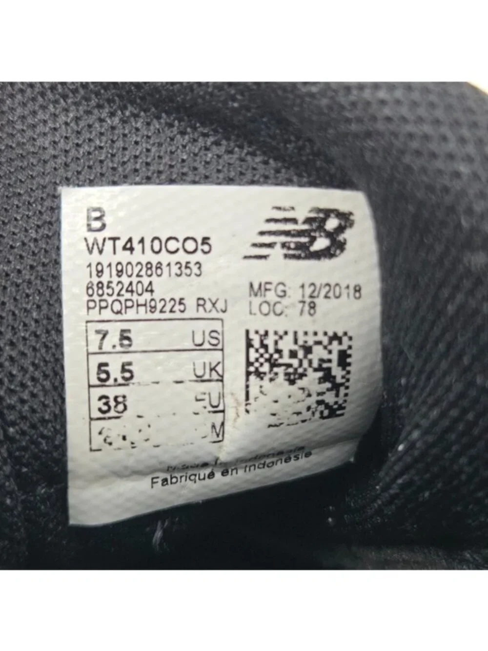 New Balance Blue & Gray 410v5 All Terrain Athletic Running Shoes Womens Size 7.5